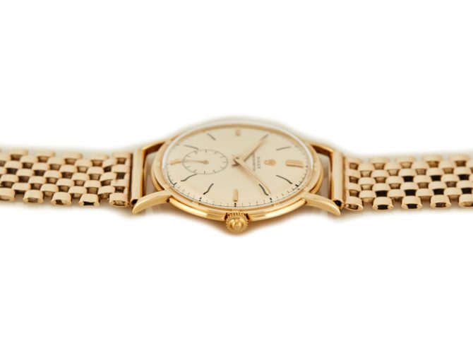 Rolex Precision Metropolitan Chronometer Sub-Dial 14ct 1953 (3)