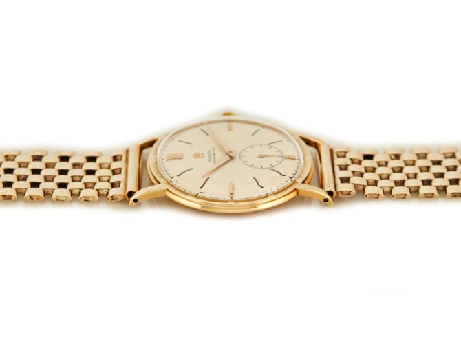 Rolex Precision Metropolitan Chronometer Sub-Dial 14ct 1953 (4)