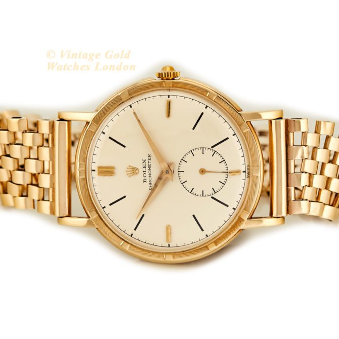 Rolex Precision Metropolitan Chronometer Sub-Dial 14ct 1953 (38)