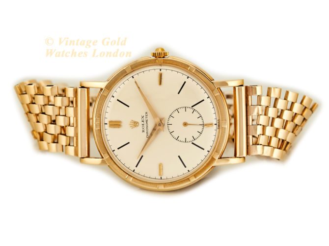 Rolex Precision Metropolitan Chronometer Sub-Dial 14ct 1953 (26)