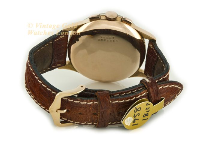 Universal Geneve Tri-Compax 18ct Pink Gold 37.5mm 1958 (35)