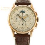 Universal Geneve Tri-Compax 18ct Pink Gold 37.5mm 1958 mobile navigation (21)