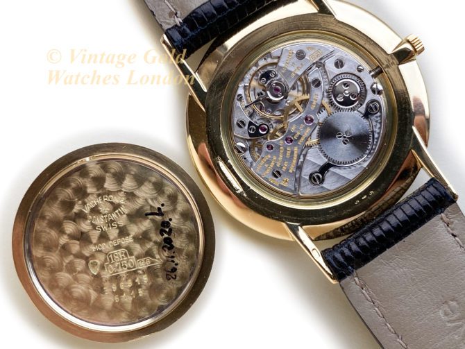 Vacheron & Constantin Cal.1003 Ultra-Fine 18ct 1966 (27)