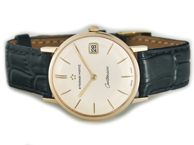 Eterna Eterna-Matic Centenaire 9ct Cal.1439U, 1965 (4)