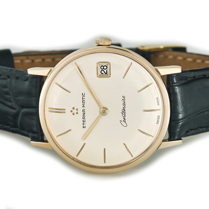 Eterna Eterna-Matic Centenaire 9ct Cal.1439U, 1965 (3)