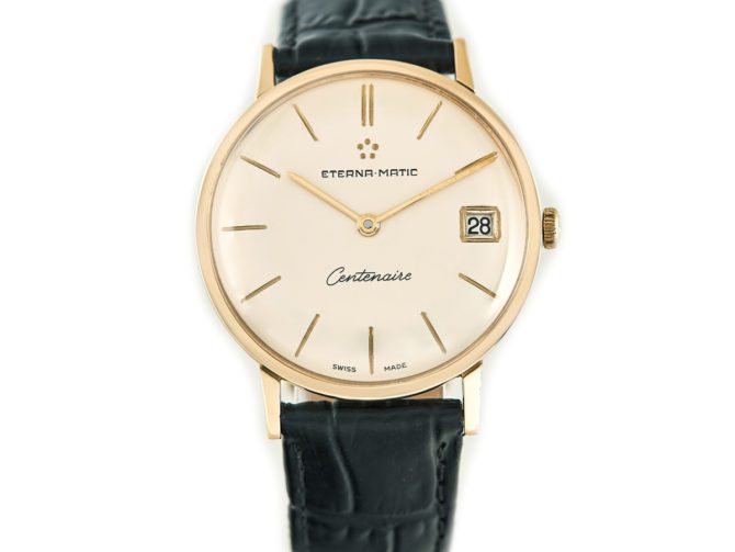 Eterna Eterna-Matic Centenaire 9ct Cal.1439U, 1965 (10)