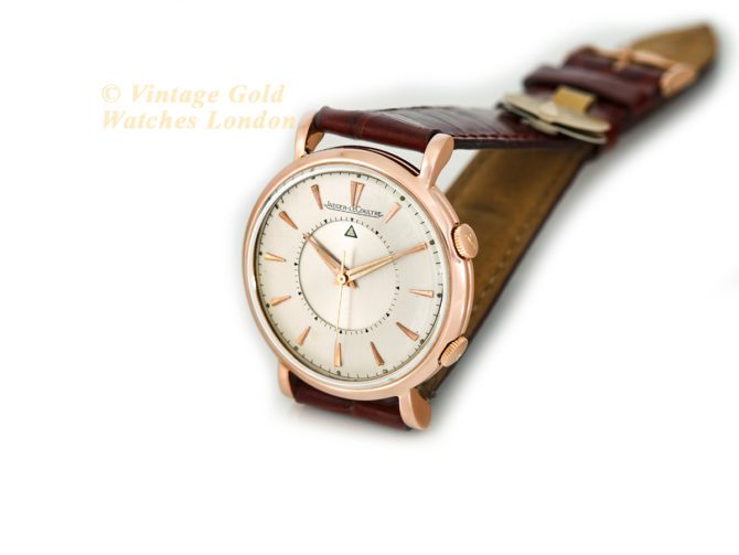 Jaeger-LeCoultre Memovox 18ct Pink Gold Cal.P489/1, 1956 (25)