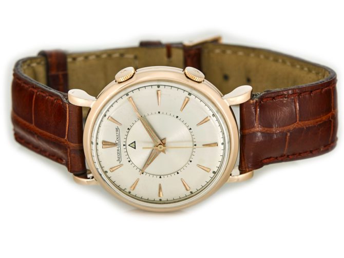 Jaeger-LeCoultre Memovox 18ct Pink Gold Cal.P489/1, 1956 (4)