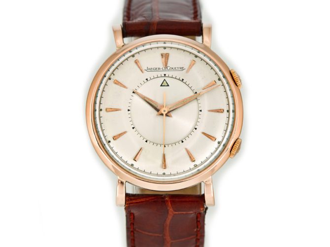 Jaeger-LeCoultre Memovox 18ct Pink Gold Cal.P489/1, 1956 (6)