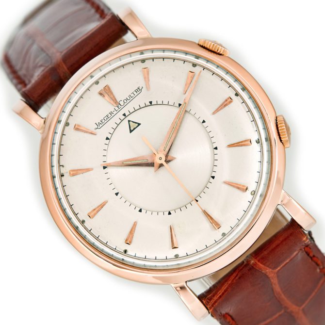 Jaeger-LeCoultre Memovox 18ct Pink Gold Cal.P489/1, 1956 (8)