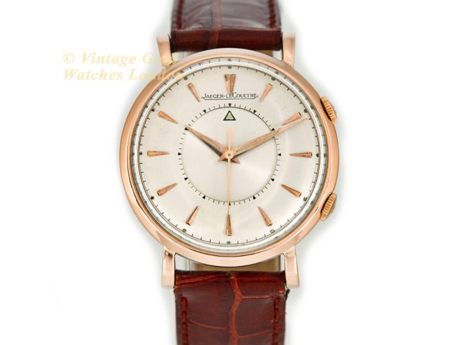 Jaeger-LeCoultre Memovox 18ct Pink Gold Cal.P489/1, 1956 (21)