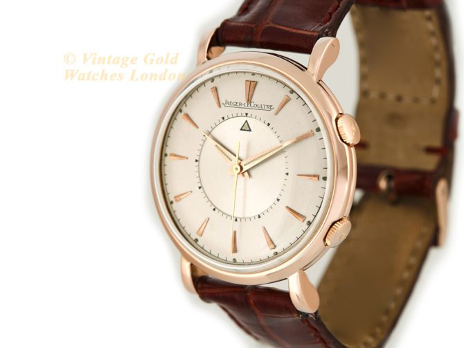 Jaeger-LeCoultre Memovox 18ct Pink Gold Cal.P489/1, 1956 (23)