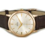 Omega Cal.332 Bumper Automatic 18ct Pink Gold 1950 mobile navigation (4)