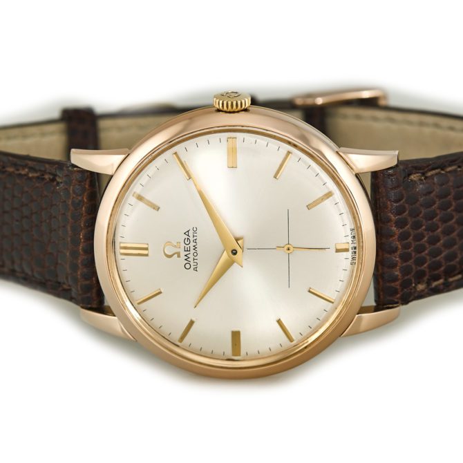 Omega Cal.332 Bumper Automatic 18ct Pink Gold 1950 (3)