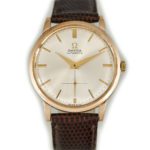 Omega Cal.332 Bumper Automatic 18ct Pink Gold 1950 mobile navigation (8)