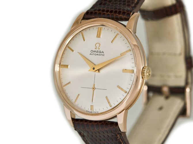 Omega Cal.332 Bumper Automatic 18ct Pink Gold 1950 (14)