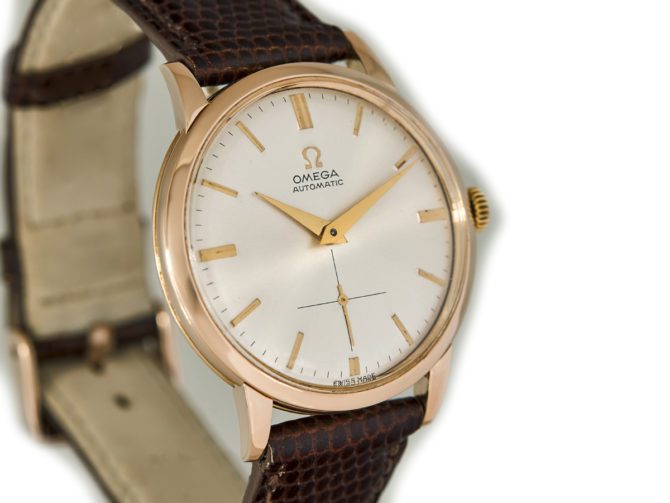Omega Cal.332 Bumper Automatic 18ct Pink Gold 1950 (9)