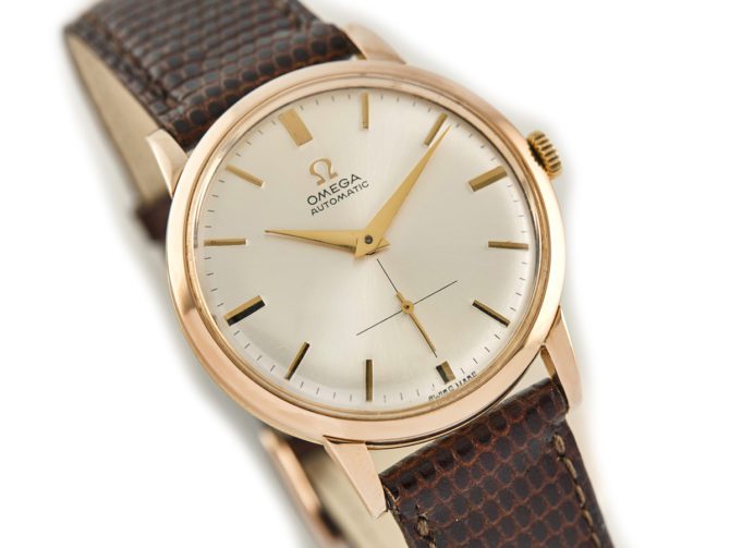 Omega Cal.332 Bumper Automatic 18ct Pink Gold 1950 (10)