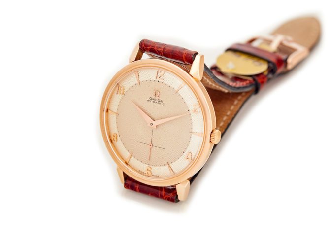 Omega Cal.344 Automatic 18ct Pink Gold 1953 37.5mm (14)