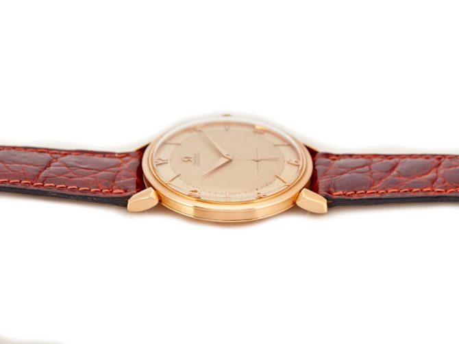 Omega Cal.344 Automatic 18ct Pink Gold 1953 37.5mm (3)