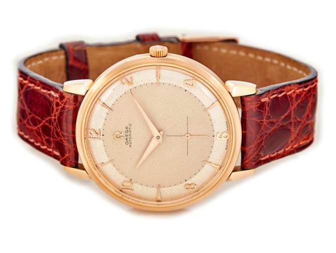 Omega Cal.344 Automatic 18ct Pink Gold 1953 37.5mm (5)