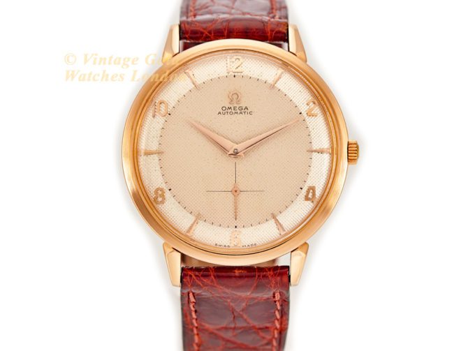 Omega Cal.344 Automatic 18ct Pink Gold 1953 37.5mm (18)