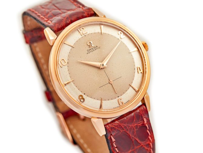 Omega Cal.344 Automatic 18ct Pink Gold 1953 37.5mm (12)