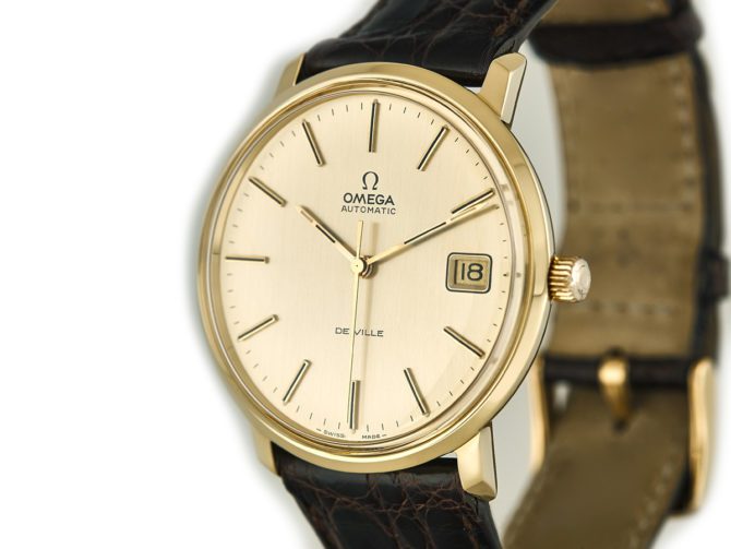 Omega De Ville Automatic 18ct Cal.1012 1973 (8)