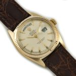 Rolex Oyster Perpetual Day-Date Cal.1555 18ct 1957 mobile navigation (14)