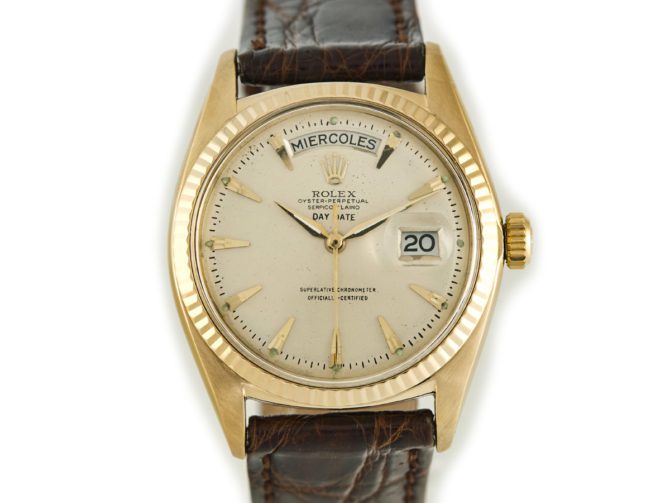 Rolex Oyster Perpetual Day-Date Cal.1555 18ct 1957 (6)