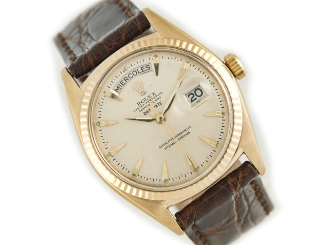 Rolex Oyster Perpetual Day-Date Cal.1555 18ct 1957 (7)