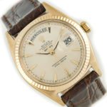 Rolex Oyster Perpetual Day-Date Cal.1555 18ct 1957 mobile navigation (8)