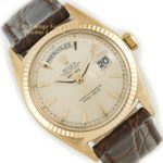 Rolex Oyster Perpetual Day-Date Cal.1555 18ct 1957 mobile navigation (44)