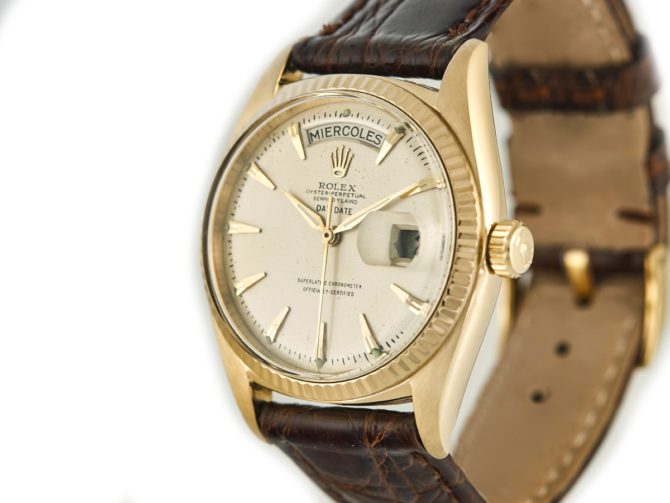 Rolex Oyster Perpetual Day-Date Cal.1555 18ct 1957 (9)