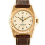 Rolex Oyster Perpetual Bubbleback 14ct Pink Gold 1948 mobile navigation (5)