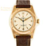 Rolex Oyster Perpetual Bubbleback 14ct Pink Gold 1948 mobile navigation (22)
