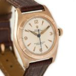Rolex Oyster Perpetual Bubbleback 14ct Pink Gold 1948 mobile navigation (9)