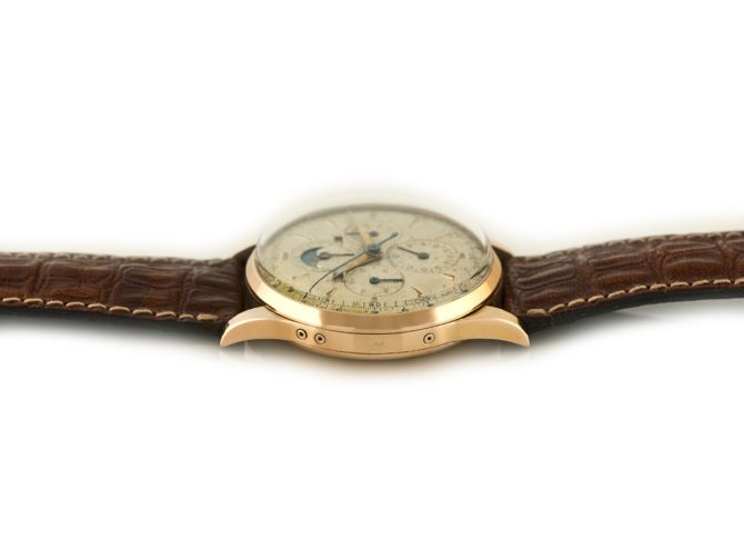Universal Geneve Tri-Compax 18ct Pink Gold 37.5mm 1958 (12)