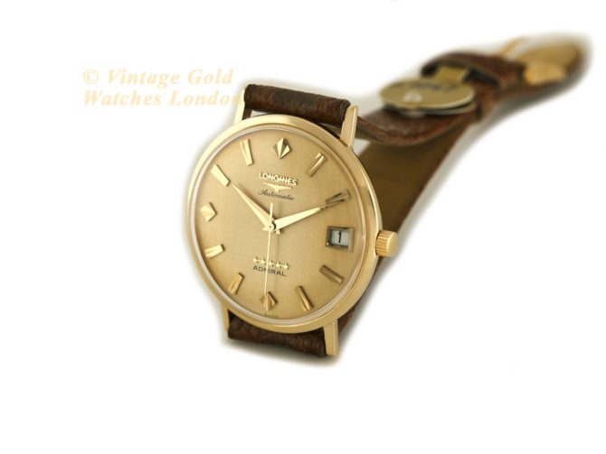 Longines Admiral 18ct ‘Date’ Cal.6652 1972 (25)