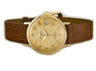 Longines Admiral 18ct ‘Date’ Cal.6652 1972