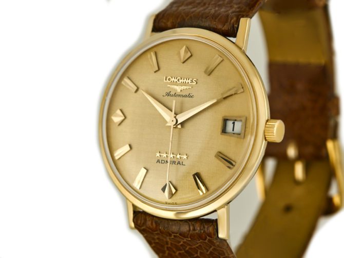 Longines Admiral 18ct ‘Date’ Cal.6652 1972 (9)