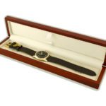 Omega Cal.420 9ct Black Dial 1955 mobile navigation (15)