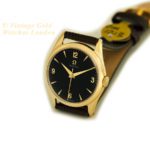 Omega Cal.420 9ct Black Dial 1955 mobile navigation (26)