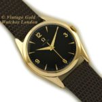 Omega Cal.420 9ct Black Dial 1955 mobile navigation (30)