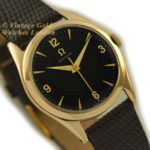 Omega Cal.420 9ct Black Dial 1955 mobile navigation (18)
