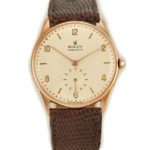 Rolex Precision Chronometer Cal.700 18ct Pink Gold c1945 mobile navigation (8)