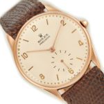Rolex Precision Chronometer Cal.700 18ct Pink Gold c1945 mobile navigation (10)