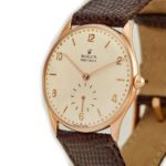 Rolex Precision Chronometer Cal.700 18ct Pink Gold c1945 mobile navigation (12)