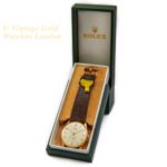 Rolex Precision Chronometer Cal.700 18ct Pink Gold c1945 mobile navigation (37)