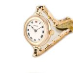 Ladies Rolex Cocktail Watch, Porcelain Dial, 9ct Pink Gold c1915 mobile navigation (15)